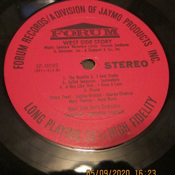 West Side Story - Original London and Bway Cast - Picture 4 of 5